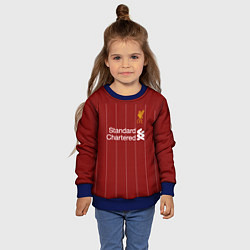 Свитшот детский Virgil van Dijk 19-20 форма, цвет: 3D-синий — фото 2