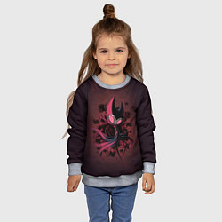 Свитшот детский Hollow Knight, цвет: 3D-меланж — фото 2