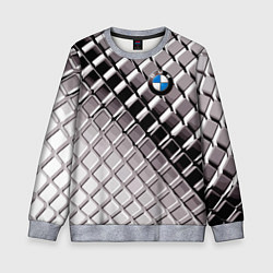 Свитшот детский BMW - pattern, цвет: 3D-меланж