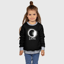 Свитшот детский Louna, цвет: 3D-меланж — фото 2