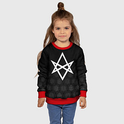 Свитшот детский BRING ME THE HORIZON, цвет: 3D-красный — фото 2