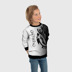 Свитшот детский Overlord, цвет: 3D-черный — фото 2