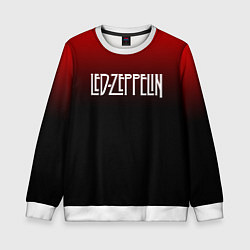 Свитшот детский Led Zeppelin, цвет: 3D-белый