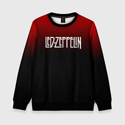 Свитшот детский Led Zeppelin, цвет: 3D-черный