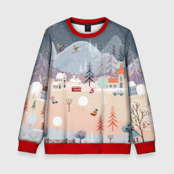 Детский свитшот Новогодние каникулы