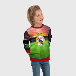 Свитшот детский FC Real Madrid, цвет: 3D-красный — фото 2