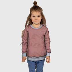Свитшот детский Кони, цвет: 3D-меланж — фото 2