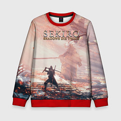 Свитшот детский Sekiro - Boss Fight, цвет: 3D-красный