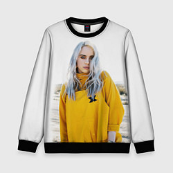 Свитшот детский BILLIE EILISH, цвет: 3D-черный