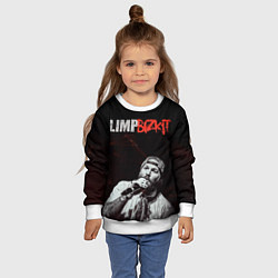 Свитшот детский Limp Bizkit, цвет: 3D-белый — фото 2