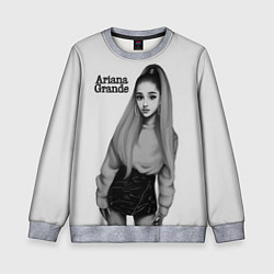 Свитшот детский Ariana Grande Ариана Гранде, цвет: 3D-меланж