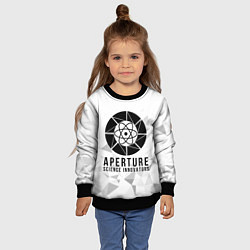 Свитшот детский PORTAL, цвет: 3D-черный — фото 2