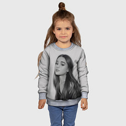 Свитшот детский Ariana Grande Ариана Гранде, цвет: 3D-меланж — фото 2