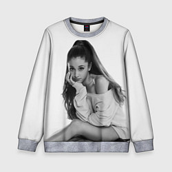 Свитшот детский Ariana Grande Ариана Гранде, цвет: 3D-меланж