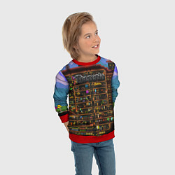 Свитшот детский TERRARIA, цвет: 3D-красный — фото 2