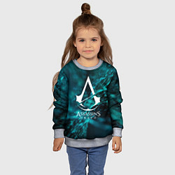 Свитшот детский ASSASSINS CREED, цвет: 3D-меланж — фото 2