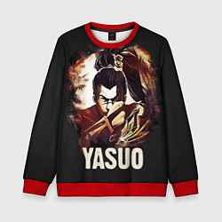 Свитшот детский Yasuo, цвет: 3D-красный
