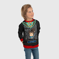 Свитшот детский League of Legends, цвет: 3D-красный — фото 2