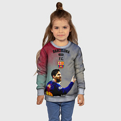 Свитшот детский Messi, цвет: 3D-меланж — фото 2