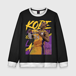 Свитшот детский Kobe Bryant, цвет: 3D-белый