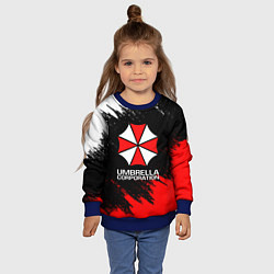Свитшот детский UMBRELLA CORP, цвет: 3D-синий — фото 2