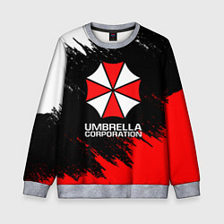 Свитшот детский UMBRELLA CORP, цвет: 3D-меланж