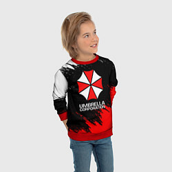 Свитшот детский UMBRELLA CORP, цвет: 3D-красный — фото 2