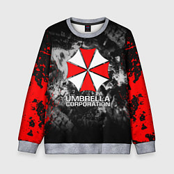 Свитшот детский UMBRELLA CORP, цвет: 3D-меланж