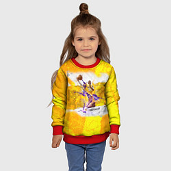 Свитшот детский Kobe Bryant, цвет: 3D-красный — фото 2