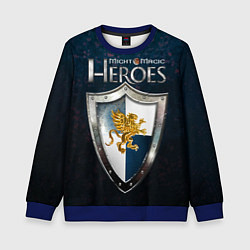 Свитшот детский Heroes of Might and Magic, цвет: 3D-синий