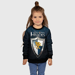 Свитшот детский Heroes of Might and Magic, цвет: 3D-черный — фото 2