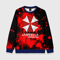 Свитшот детский UMBRELLA CORP, цвет: 3D-синий