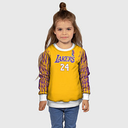 Свитшот детский KOBE BRYANT, цвет: 3D-белый — фото 2
