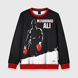 Свитшот детский Muhammad Ali, цвет: 3D-красный