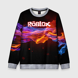 Свитшот детский ROBLOX, цвет: 3D-меланж