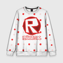 Свитшот детский ROBLOX, цвет: 3D-белый