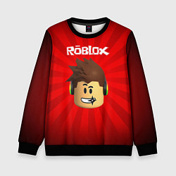Свитшот детский ROBLOX, цвет: 3D-черный