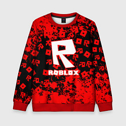 Свитшот детский Roblox, цвет: 3D-красный