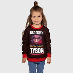Свитшот детский Mike Tyson, цвет: 3D-красный — фото 2
