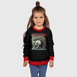 Свитшот детский The Exploited, цвет: 3D-красный — фото 2