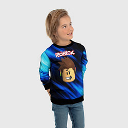 Свитшот детский ROBLOX, цвет: 3D-черный — фото 2
