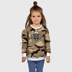 Свитшот детский ВДВ СССР, цвет: 3D-белый — фото 2