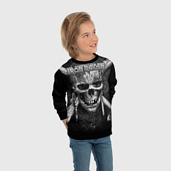 Свитшот детский Iron Maiden, цвет: 3D-черный — фото 2