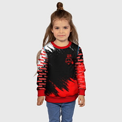 Свитшот детский LIMP BIZKIT, цвет: 3D-красный — фото 2