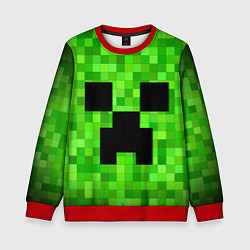 Свитшот детский MINECRAFT, цвет: 3D-красный
