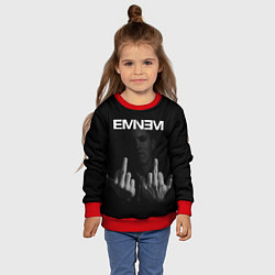 Свитшот детский EMINEM, цвет: 3D-красный — фото 2