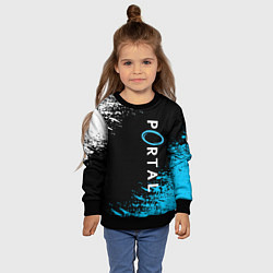 Свитшот детский PORTAL, цвет: 3D-черный — фото 2