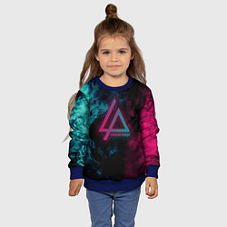 Свитшот детский LINKIN PARK, цвет: 3D-синий — фото 2