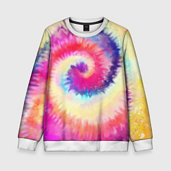 Детский свитшот Tie Dye vortex