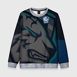 Свитшот детский Форма Tiger, цвет: 3D-меланж